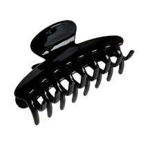 Clip à cheveux vintage noir – Large & intemporel