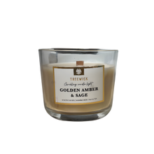Bougie parfumée Treewick Ambre Doré