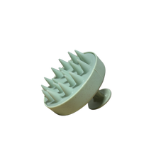 Brosse de massage du cuir chevelu verte – Nettoyante & revitalisante