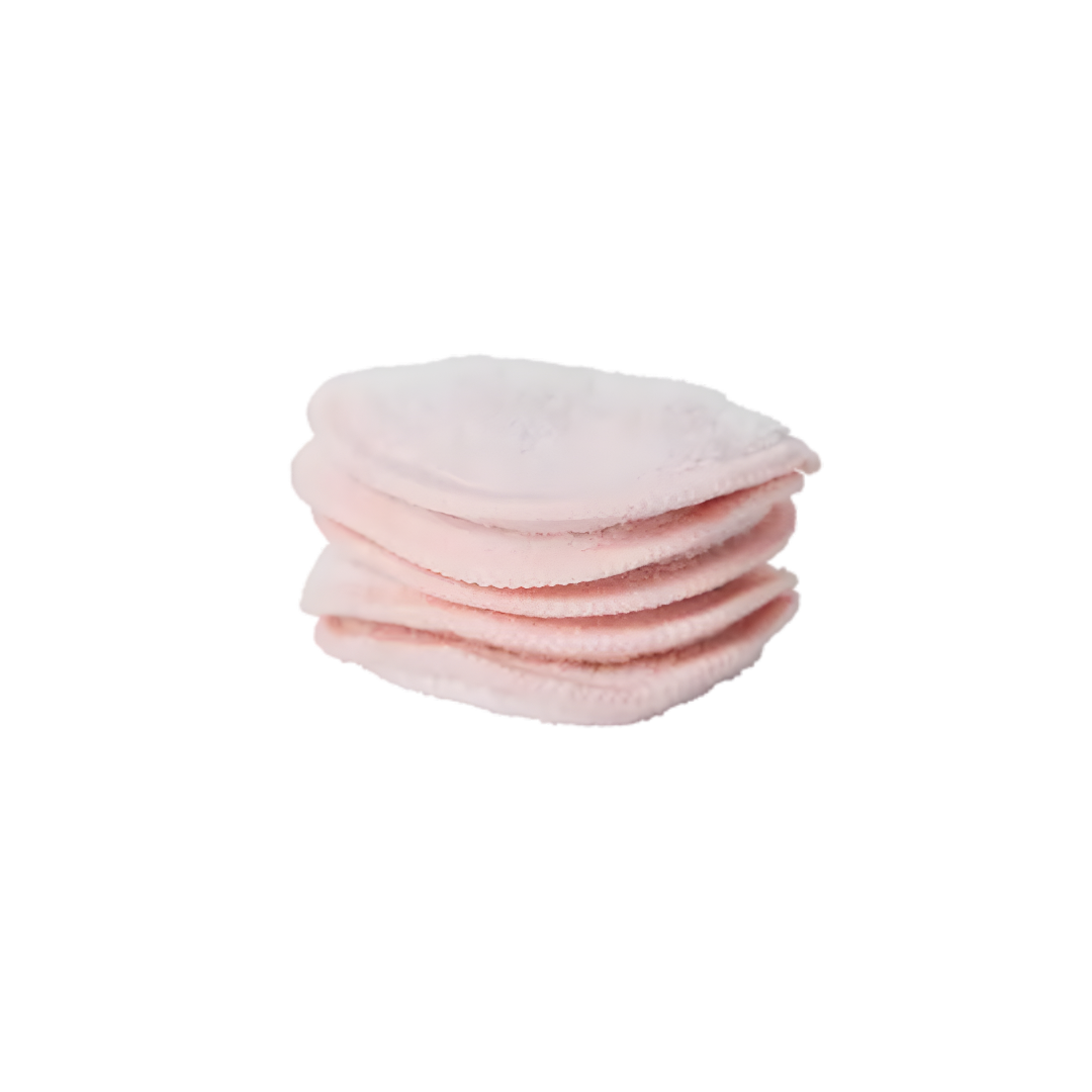 Disques démaquillants réutilisables roses – Douceur & éco-responsabilité