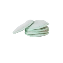 Disques démaquillants réutilisables verts – Nettoyage doux & durable