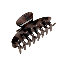 Clip à cheveux vintage léopard clair – Large & élégant